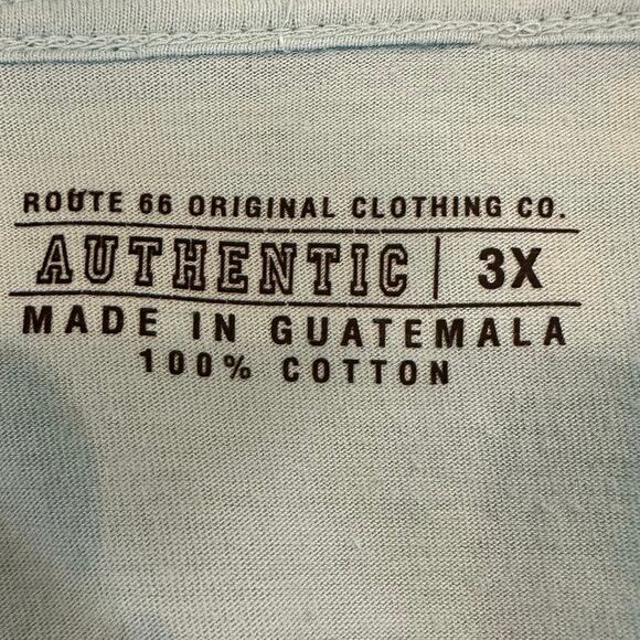 Route 66 women’s plus size top blue tunic notched collar Sequin trim size 3x - Picture 3 of 5